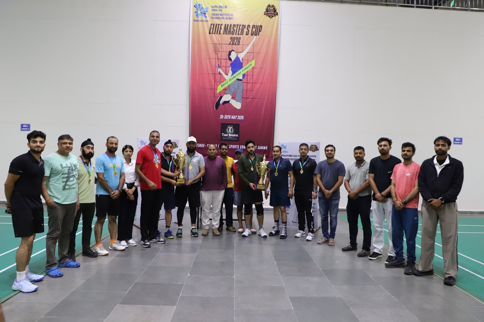 JKP wins inaugural Elite Master’s Cup by IIT Jammu 